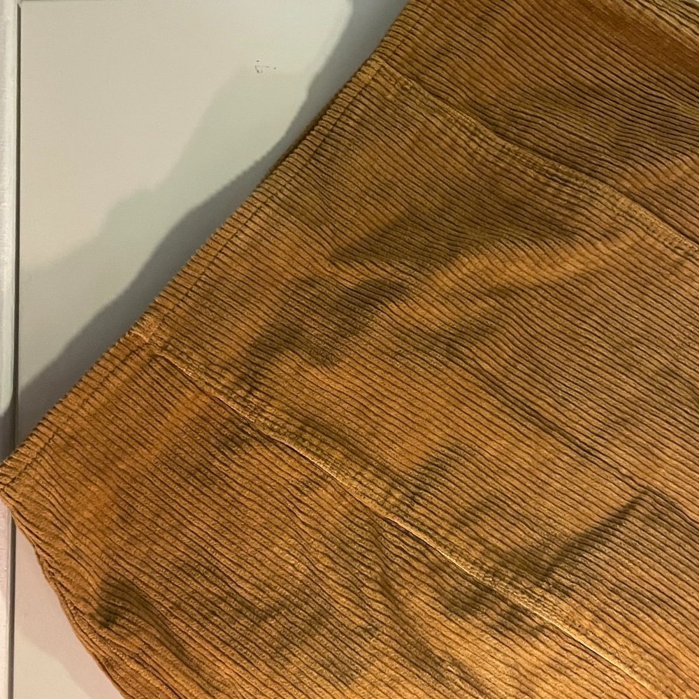 Brown PacSun BodyCon Corduroy Skirt